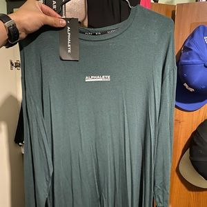 Men’s Alphalete Aspire Long Sleeve Pine